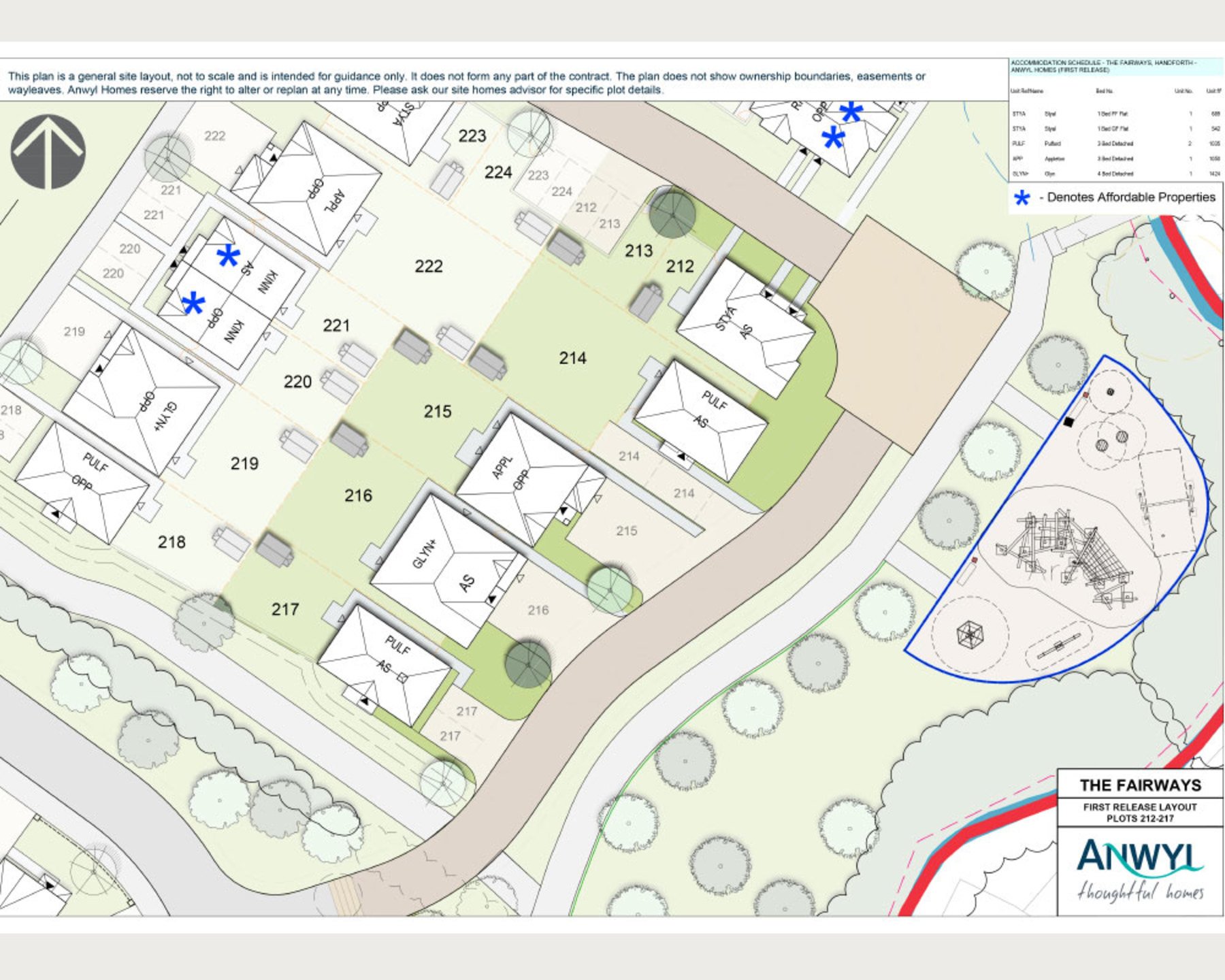 The Fairways Handforth new homes by Anwyl Homes