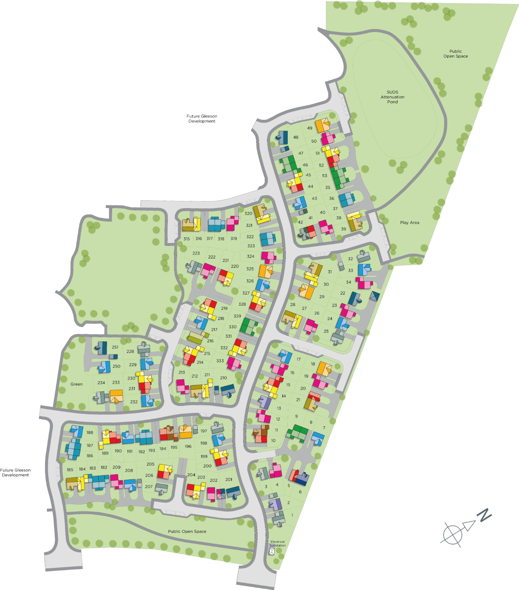 Middlestone Meadows new homes by Gleeson Homes