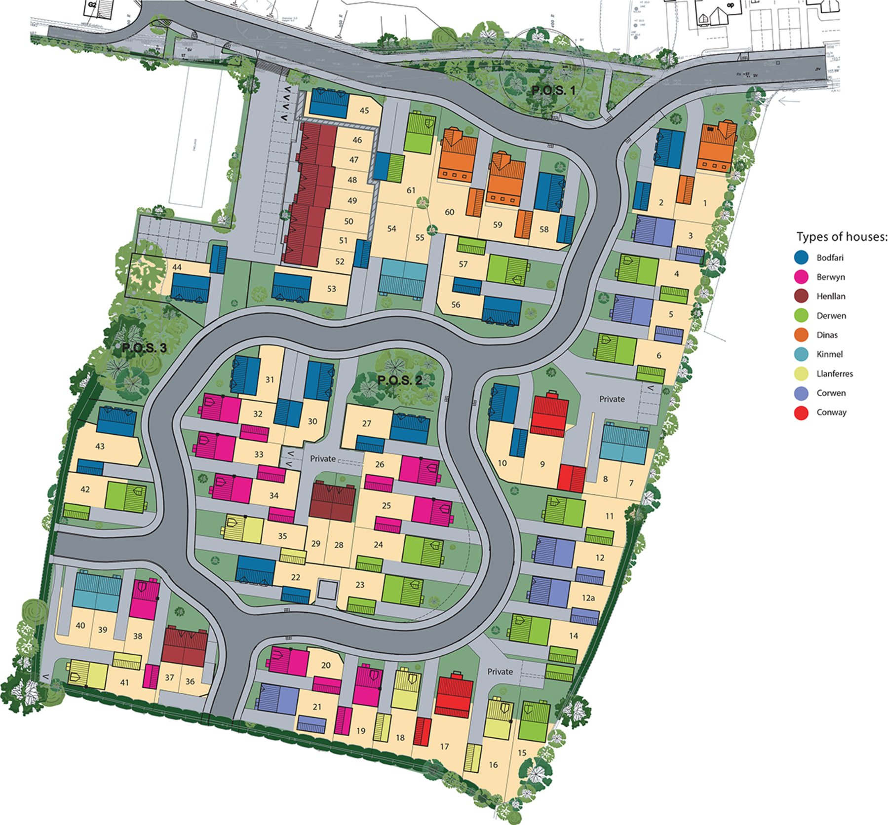 Maes Helyg Llangollen new homes by SG Estates