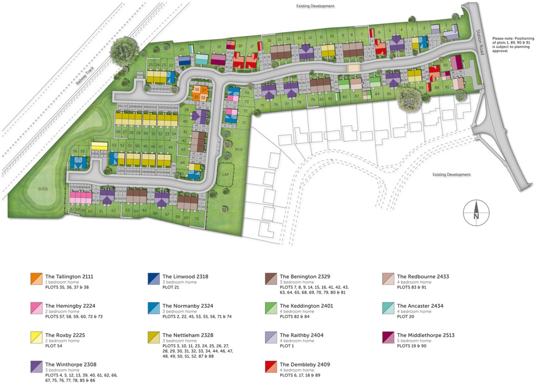 Tudor Reach Lincolnshire new homes by Allison Homes