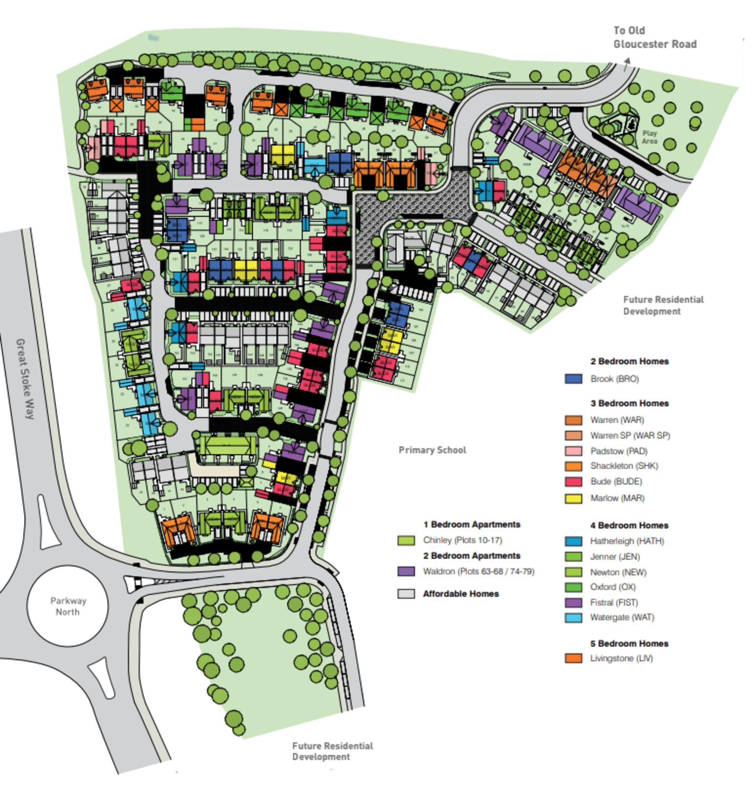 Mulgrove Farm Village Bristol new homes by Wainhomes
