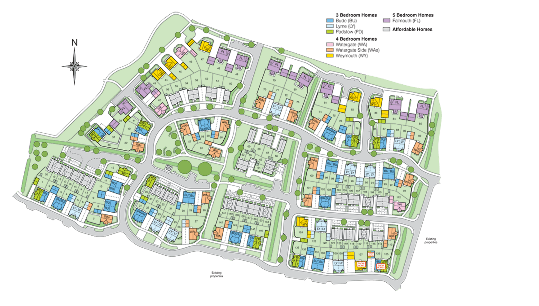 The Padstow , The Lilies at Tadpole Garden Village, SN25 2TY new