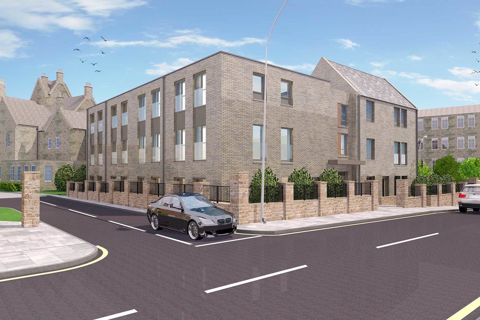 Springwell House Edinburgh new homes by AMA Homes