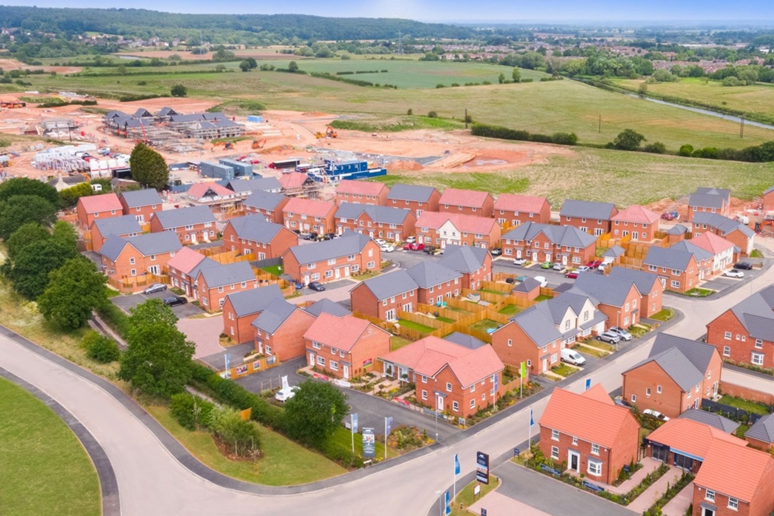 Dunstall Park Tamworth new homes by Barratt Homes