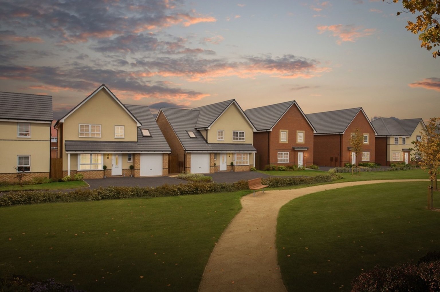 Dunstall Park Tamworth new homes by Barratt Homes