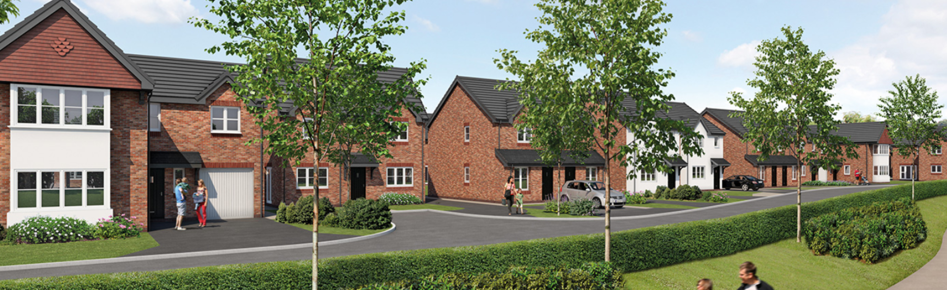 Parsonage Gardens Leigh new homes by Lancet Homes