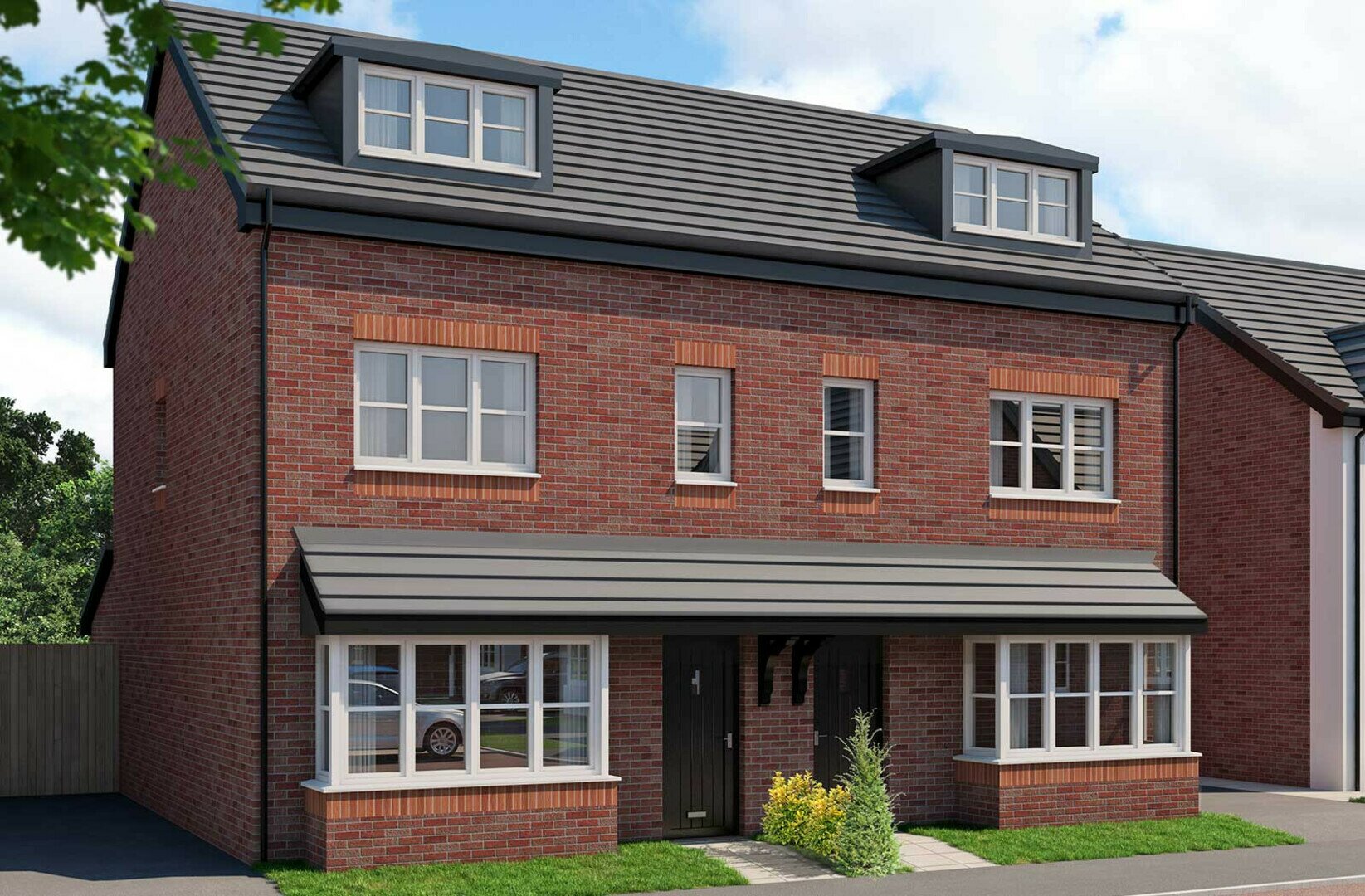 The Ascot Plots 34 & 35, Parsonage Gardens, Leigh WN7 5DB Leigh new homes by Lancet Homes