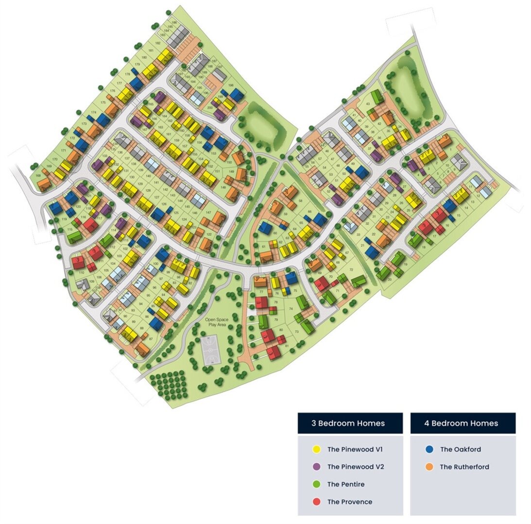 Snowdon Grange Chard new homes by Tilia Homes