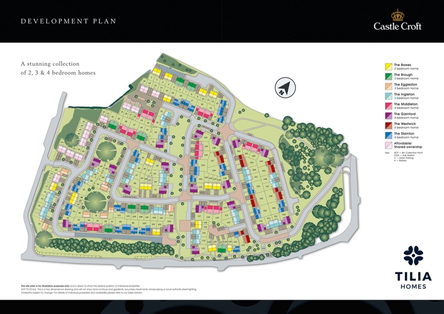 Castle Croft Barnard Castle new homes by Tilia Homes