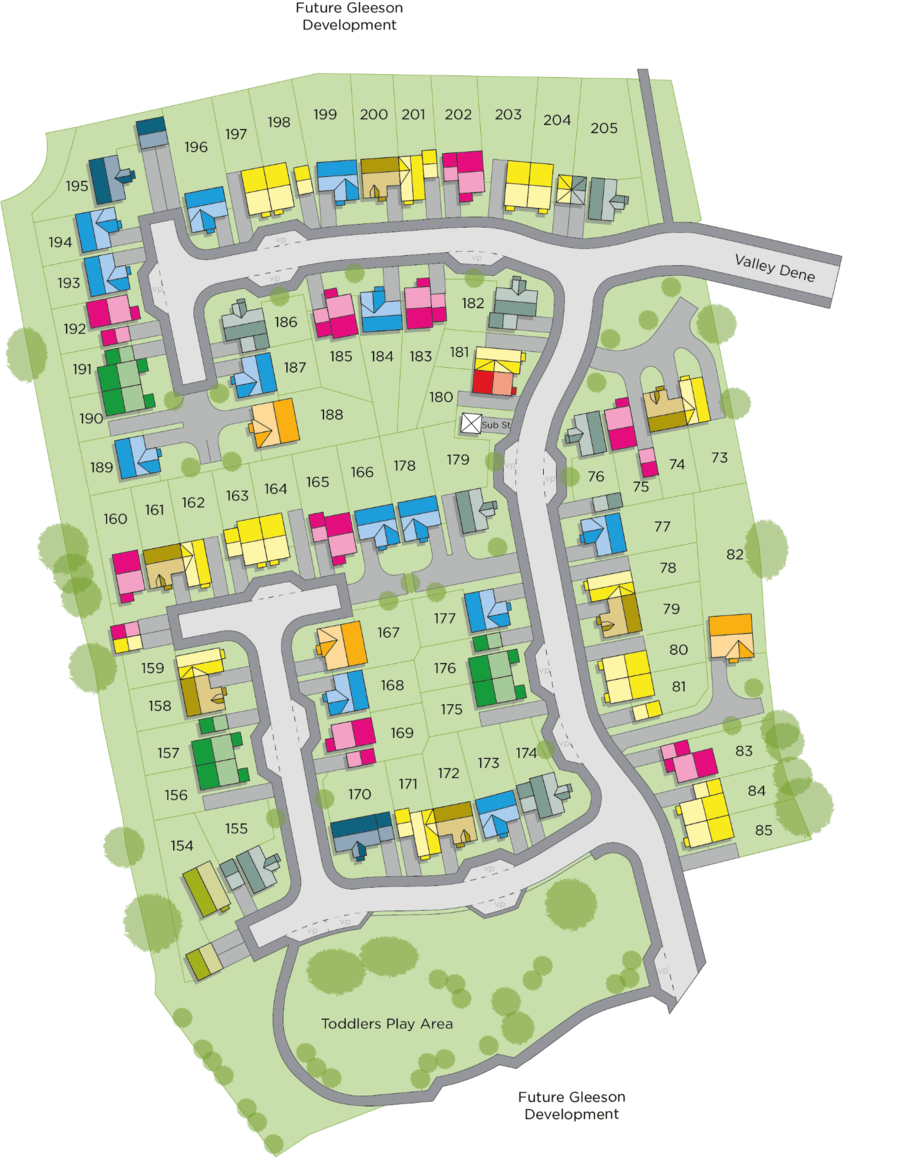 Moorland Green new homes by Gleeson Homes