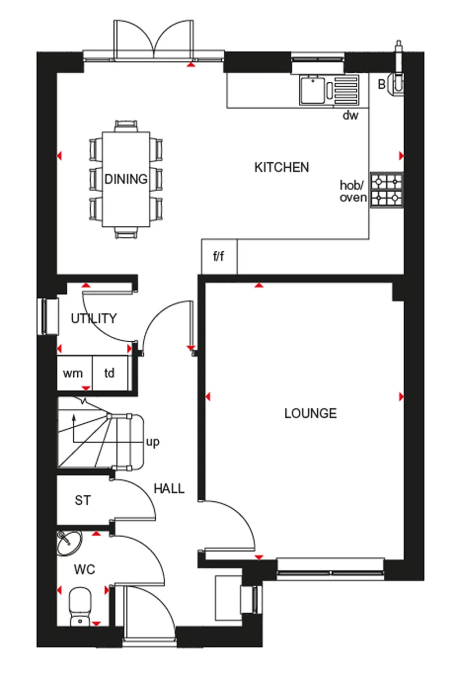 Parish Brook, Nailsea BS48 4RH Nailsea new homes by Barratt Homes