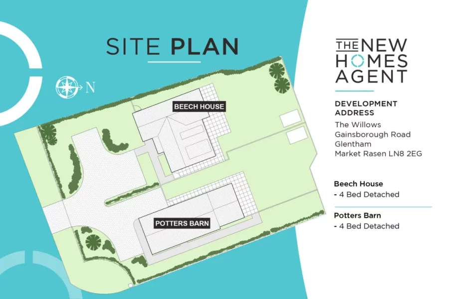The Willows Market Rasen new homes by The New Homes Agent