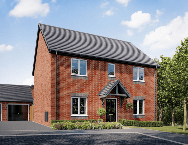 Westlands View NewcastleunderLyme new homes by Lioncourt Homes